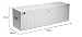 MSW Alubox abschließbar Werkzeugkasten ATB-1230 Deichselbox 150 L Transportbox Metallbox mit Deckel Riffelblech 124 x 38 x 38 cm Aluminiumbox