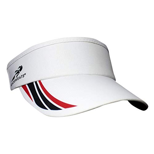 Headsweats Unisex-Adult Supervisor, Black/Red, One Size Fits Most