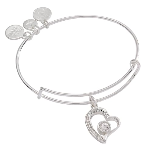 Image of Alex and Ani Mother of the Bride Heart Bangle