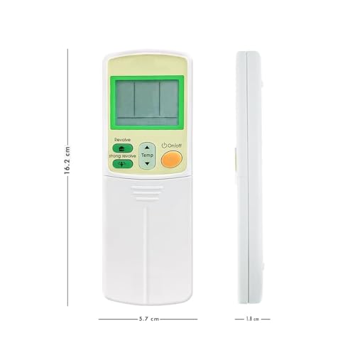 Image of LUCRE All AC Remote Compatible for DAIKIN Ac 1, 1.5, 2 Ton, 3 Star 4 Star 5 Star [ Kindly Match Image with Old Remote Image Or Check Next Model for Same Remote ] (Model Number 5)