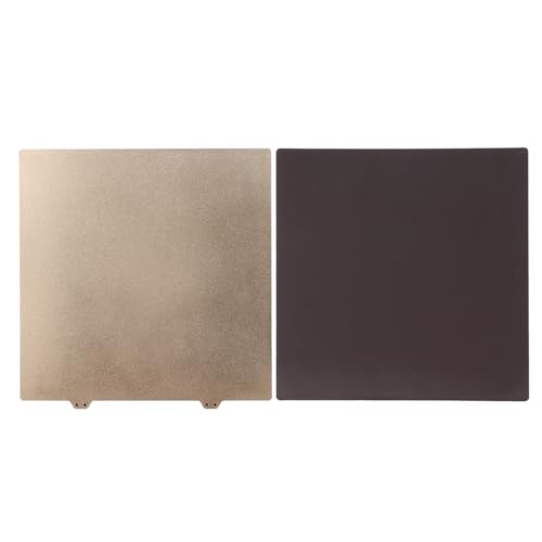 Jectse Colorful PEY PEI Build Plate, Double Sided Textured 355x355mm with Star Pattern and Frosted Touch, for 2.4 or Sam