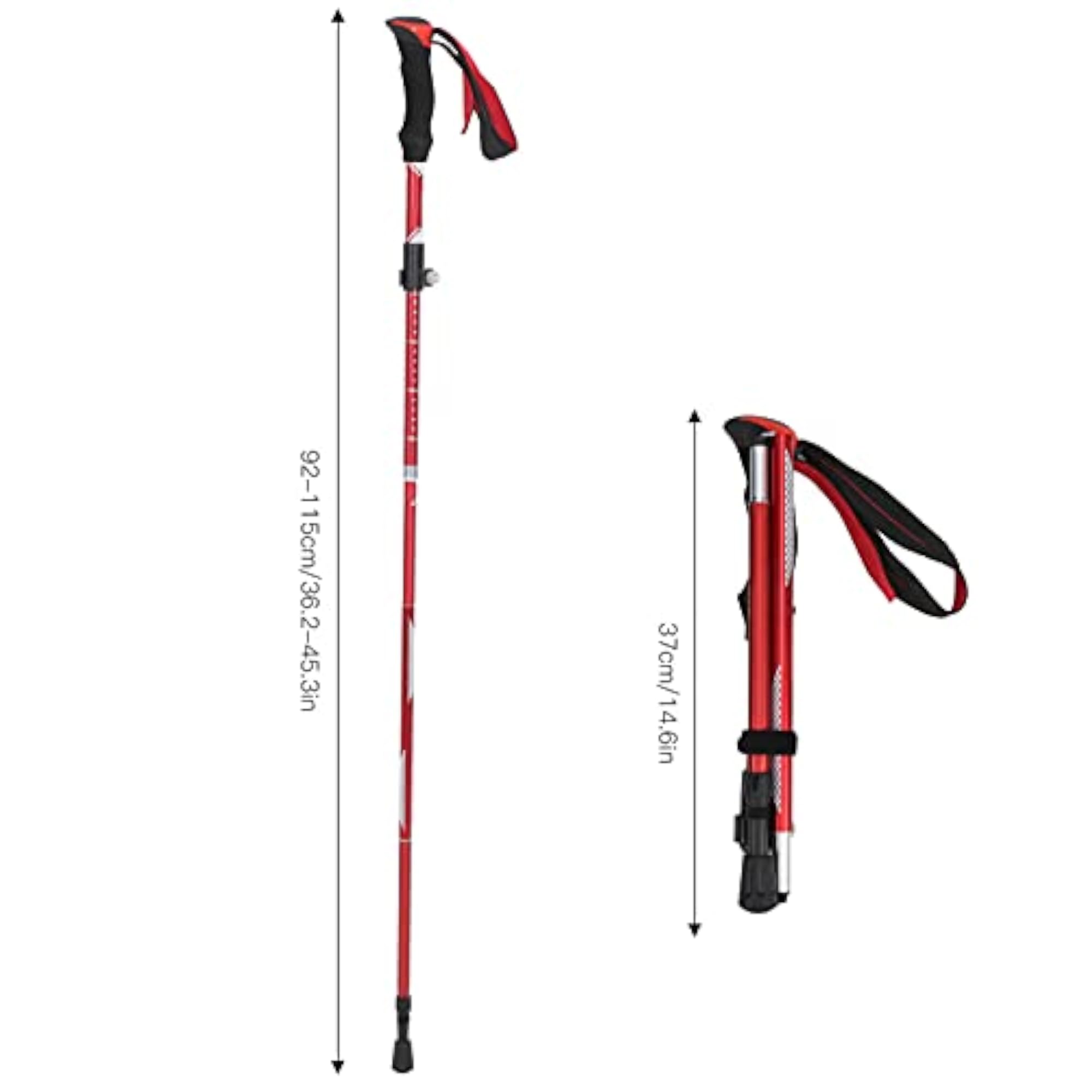 Hiking Stick, Adjustable Lightweight Trekking Pole