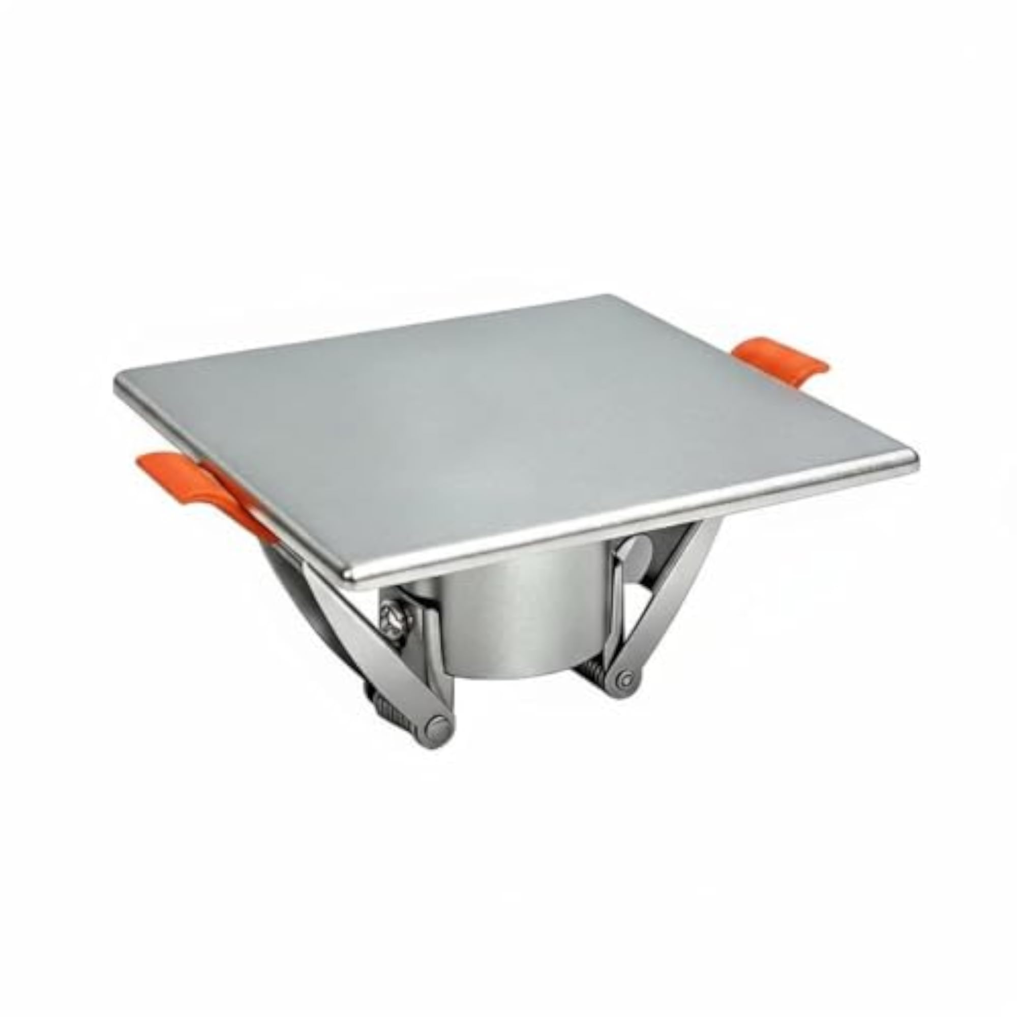 Decorative Square Wall Hole Cover Dustproof Air Vent Plug Silver