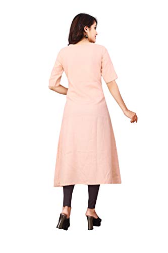 Image of Leriya Fashion Women's Cotton Anarkali Kurta