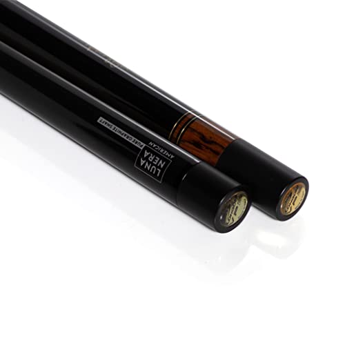 Taco de billar Longoni Niels Feijen Flames con shaft Luna Nera miniatura 4