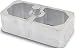 Allstar ALL56131 2.5" Wide x 5" Long x 1.5" High 9/16" Pin Diameter Extruded Aluminum Lowering Block