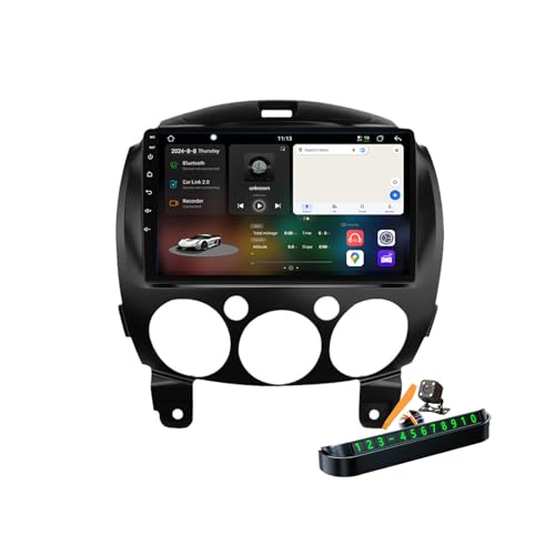 Radio 2 Din para Mazda 2: Android 14, GPS y Carplay Y150s 1