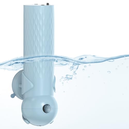 Upgraded Bath Jet SPA for Tub with Display Screen, Portable Handheld Bathtub Jet with Battery Level and Temperature Display, Bubble/Jet Two Mode, 8800mAh, IP67 Waterproof, 3 Adjustable Speeds