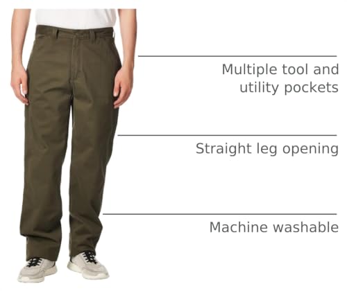 Image of Carhartt Men's Relaxed Straight Twill Dungaree