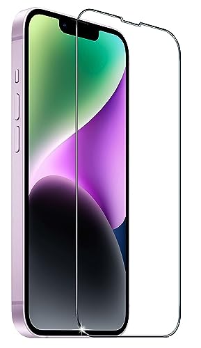 Image of JGD PRODUCTS ORIGINAL HD Curve Edges for iPhone 13, iPhone 13 Pro, iPhone 14 5G tempered glass with Full Edge Protection and Easy Installation Kit