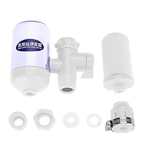 Tik op Water Purifier-Purifying Device Faucet Tap Water Filter Purifier met Keramische Cartridge voor Home Kitchen