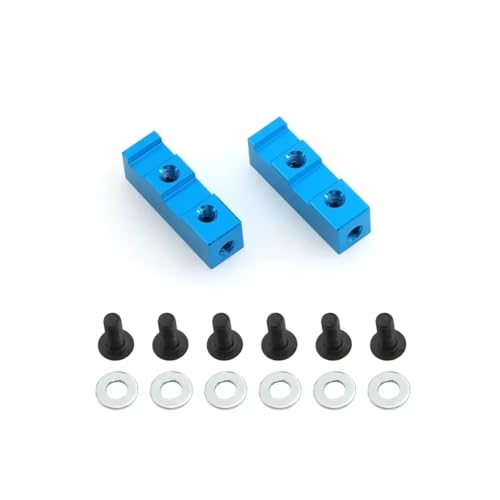RC Car Accessories for Tamiya for GF01 WR02 G601 Metal Servo Mount 54587 Weight: 10g Blue RC Car Upgrade Parts Accessories Replacement and Upgrade