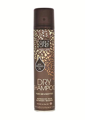 Girlz Only Dry Shampoo For Brunettes with Argan Oil 6.73 Ounce