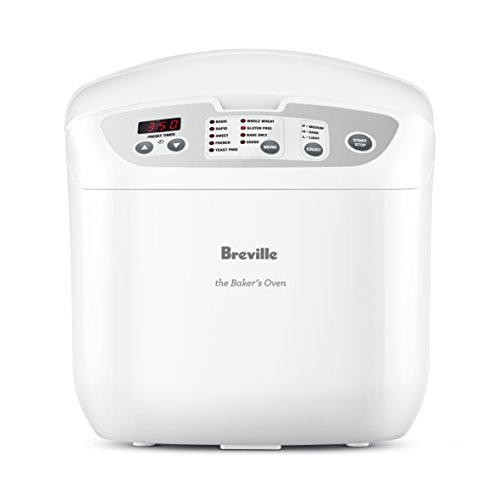 Breville The Baker's Oven Bread Maker, White BBM100WHT