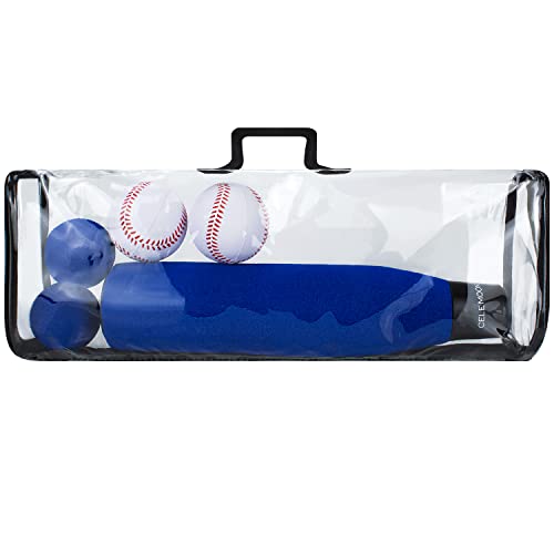 Celemoon Ultra Soft 22 Inch Kids Foam Baseball Bat Toys With 4 Balls Gift For Children Toddlers Boys Girls Age 3-5-8 Outdoor Indoor Sport T Ball Wiffle Game Playing,Blue #TOP7