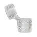 Perfect Fit Cock and Ball Cock Ring and Ball Stretcher, SilaSkin(TM), Stretchy, Comfortable, Snug Fit, Clear
