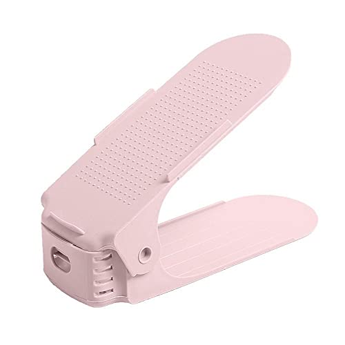 Aoliao 5Pcs Shoe Slots Organizer Adjustable Shoe Storager Space Saver Stackable Double Layer Shoe Rack Holder For Shoebox Closet Organization #TOP23