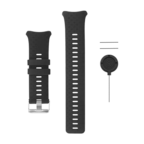 El Mejor Listado de polar vantage favoritos de las personas. 44 Create idea Correa de reloj de repuesto compatible con Polar Vantage V Watch Correa ajustable de silicona impermeable 170 ~ 250 mm, color negro