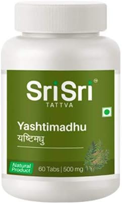 Sri Sri Tattva Yashtimadhu 500mg Tablet -60 Tablets