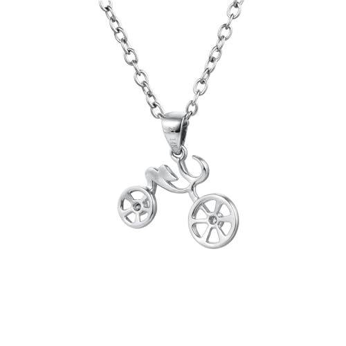 Collier diamant en or pour femme à porter au quotidien avec chaîne 18 pouces