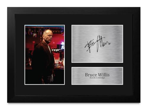 Póster enmarcado Pulp Fiction Bruce Willis para decorar tu zona de cine