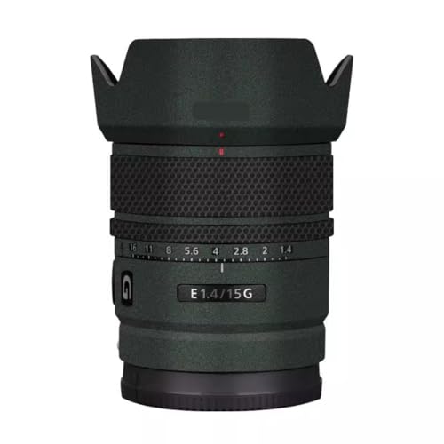 Accessoires de photographie film vinyle pour Sony E 15 mm F1.4 G
