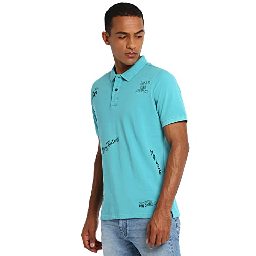 Image of Lee Men's Solid Regular Fit Tshirts