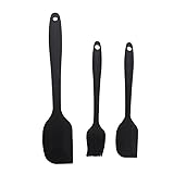 Pennello da forno in silicone: il pennello da imbastitura in silicone può contenere molto liquido. Le setole in silicone morbide e flessibili sono adatte per applicare delicatamente le superfici degli alimenti senza trascinare l'impasto o graffiare la teglia. Alta qualità per un uso a lungo termine, facile da pulire e riporre.