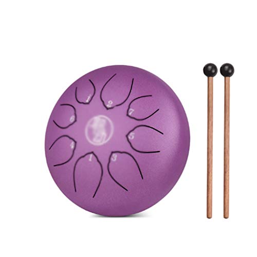 Tambor de lengua de acero 6 pulgadas 8 tonos en C miniatura 1