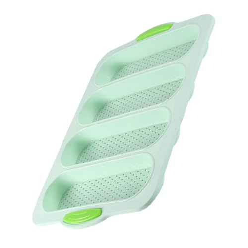 Cabilock Silicone Baguette Baking Pan Slot Non Stick Bread Mold for Homemade French Bread Silicone Tray for Oven Baking for DIY Creations