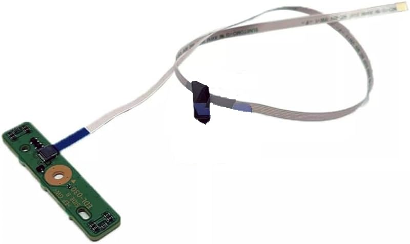 Power Indicator LED Light Board PCB (EDL-030) Connector Flex Cable Ribbon Replacement Compatible with Sony PlayStation 5 PS5 (only fit CFI-1215)