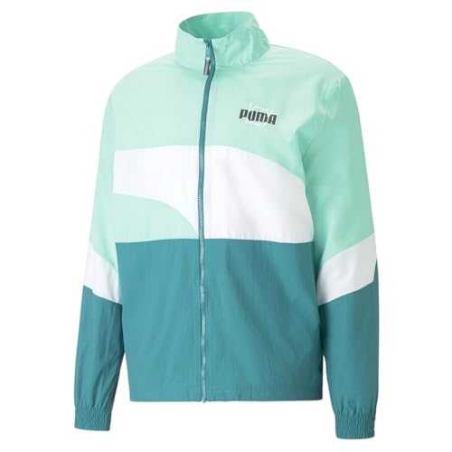 PUMA Men's Clyde 2.0 Jacket - Green - Size L