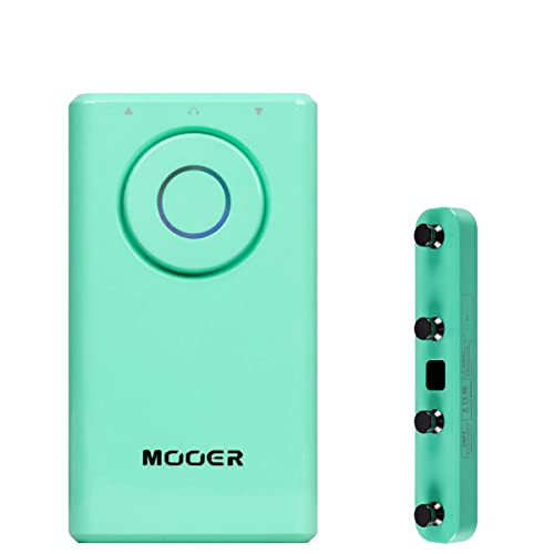 MOOER Prime P1 GREEN + GWF4 フットスイッチセット 超小型マルチエフェクター エレキギター・ベース・エレアコ対応 ムーア