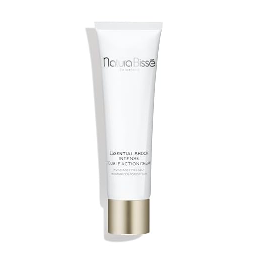 Natura Bissé Essential Shock Intense Double Action Cream | Crema Hidratante Facial con Aminoácidos de Colágeno y Aceites de Rosa Mosqueta y Aguacate | 100 ml