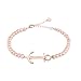 PAUL HEWITT Perlenarmband Damen Anchor Spirit - Rosegold Armkette Damen mit Anker Schmuck aus Edelstahl