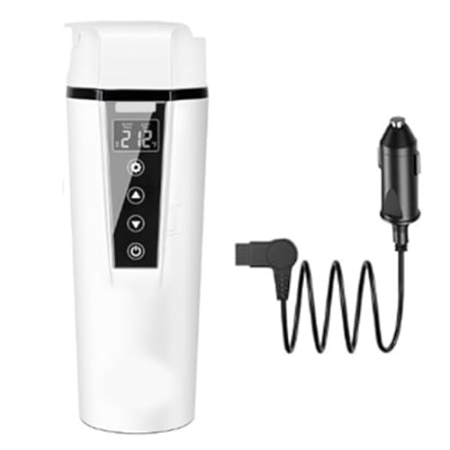 Tetera eléctrica para auto con control temperatura ajustable miniatura 1