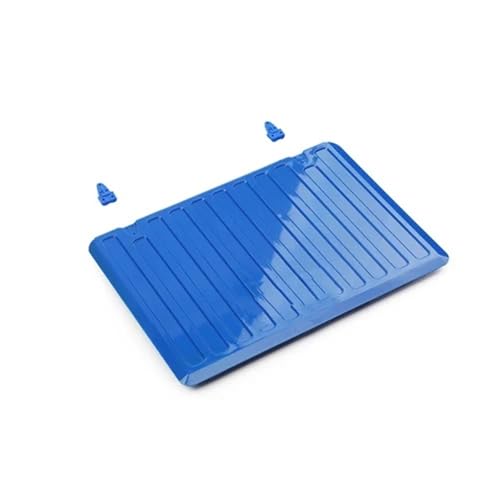 RC�J�[���i For Traxxas For Trx4 For Defender D90 For Bronco For Blazer 1/10 4 �h�A�s�b�N�A�b�v�n�E�W���O���A�o�P�b�g�J�o�[ RC(Blue)