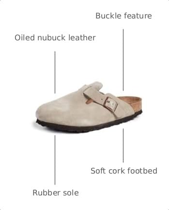 Image of Birkenstock Women's Boston Suede Clogs