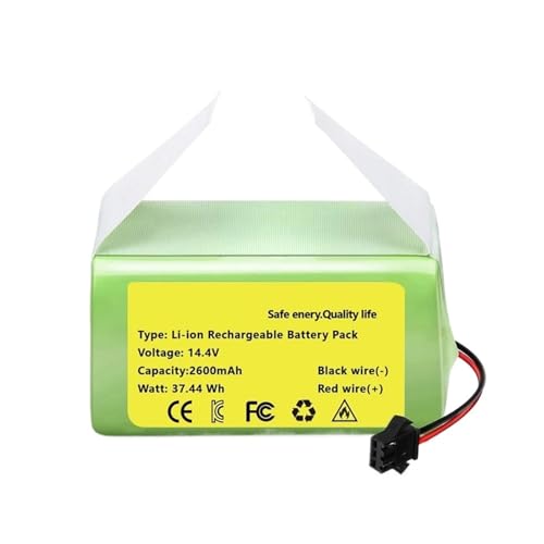 Batería de 14.4V 4000mAh para robots aspiradores Conga y Eufy RoboVac 6