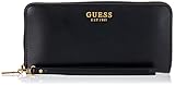 Guess Damen Laurel SLG Large Zip Reisezubehr-Brieftasche, Bla, 21x10x2