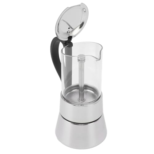 Zerodis Pour Over Coffee Kettle, Stainless Steel Coffee Kettle Compact Coffee Machine 200ml Capacity Multiple Uses for Travel Coffee Maker Outdoor Drip Spout