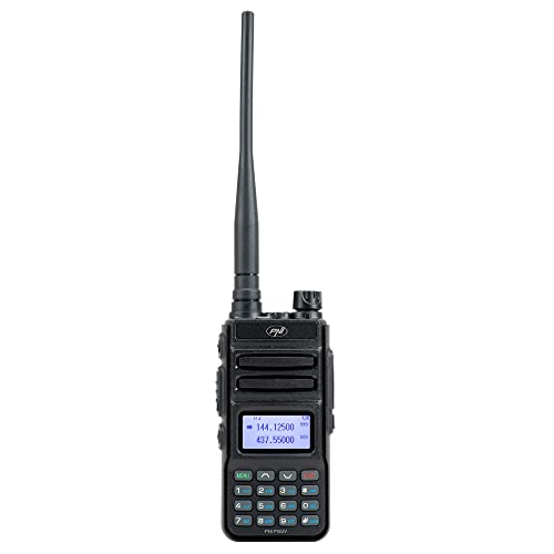 Radio Portable Double Bande VHF/UHF PNI P15UV, 144-146MHz / 430-440Mhz, 999CH, avec Batterie 1500 mAh