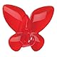 Spirella 10.13946 Haken Mariposa, Clear-Red