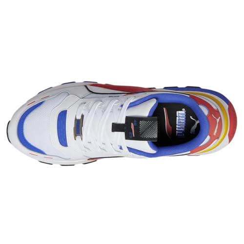 Image of PUMA Men's RS 2.0 GEN. Sneaker, PUMA White-Royal Sapphire-Warm Earth, 12