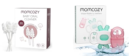 Image of Momcozy Oral Cleaner and Teether Kit