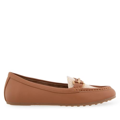 Image of Aerosoles Women's Day Drive Loafer, Natural Raffia, 8M