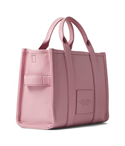 Image of Marc Jacobs The Leather Small Tote Bag Lilas One Size