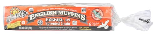 Food For Life Flourless Sprouted Grain English Muffin, 16 oz (Frozen)