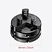 ArtyMaster 2 inch Mini 3-Jaw Self-center woodworking chuck. M18X1.5mm Thread and 0.4 inch connector Mini lathe Chuck
