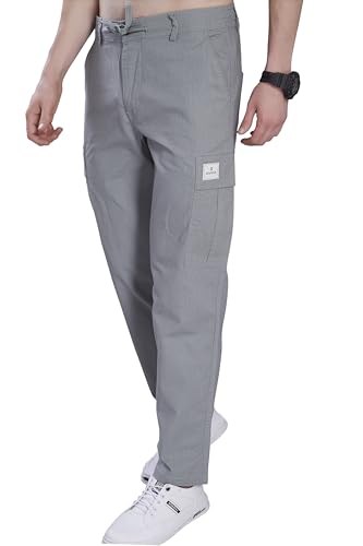 Image of DIVISIVE Men's Loose Fit Linen Blend Cotton Cargo Pants